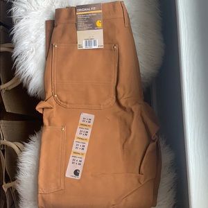 NWT 31x30 Carhartt Double Front Work Dungaree